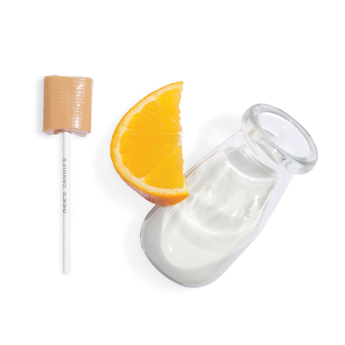 Orange Cream Lollypops