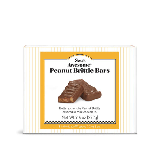 See’s Awesome® Peanut Brittle Bars